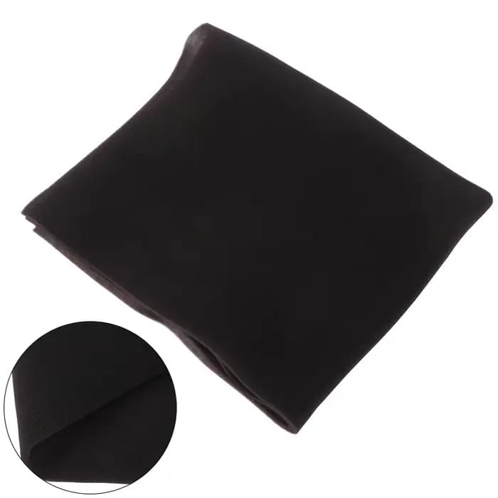 Extracteur universel de hotte de cuisine en mousse de charbon actif haute densité, filtre à charbon
