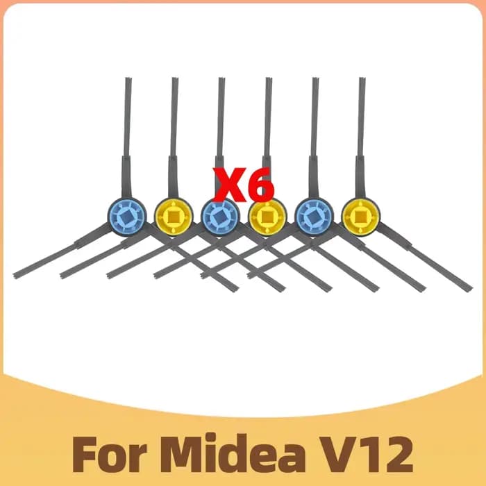 Accessoires Compatibles avec le Robot Aspirateur Midea V12 / EUREKA J12 Ultra Pièces Brosse Latérale