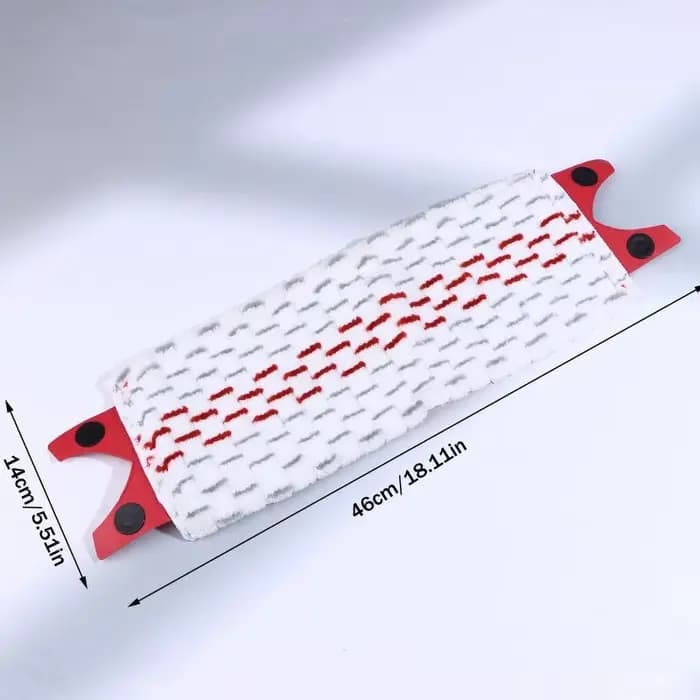 Vileda UltraMax – tampon de vadrouille plat de remplacement, chiffon de vadrouille rotatif réutilisa