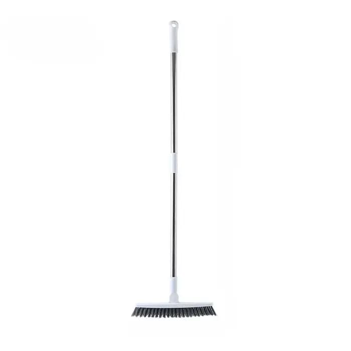 Brosse rotative robuste pour les coins et les interstices des murs, avec des poils durs et une longu