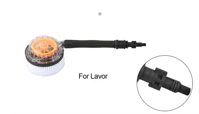 Brosse de lavage à haute pression rotative, pour Parkside Karcher Lavor, roue de lavage de voiture,