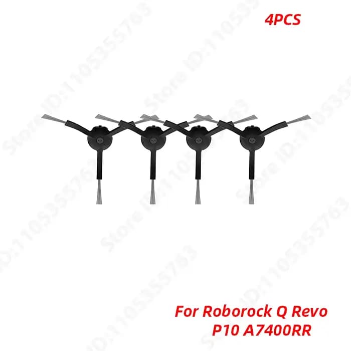 Accessoires pour aspirateur robot Roborock Q Revo / P10 A7400RR : brosse principale, brosse latérale