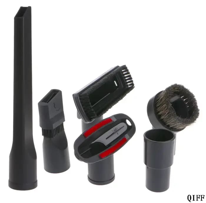 Brosse d'aspirateur 6 en 1, buse de dépoussiérage domestique, Kit d'outils pour les escaliers des cr