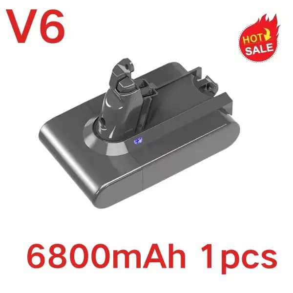 Batterie rechargeable pour aspirateur Dyson V6 V7 V8 V10 V11Series SV07 SV09 SV10 SV12 DC62 Absolute