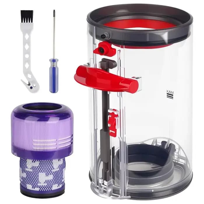 【UNIQUEMENT AVEC NOUVELLE OFFRE】Remplacement du bac à poussière pour aspirateur Dyson V11 V15 SV14 S