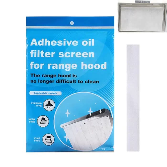 1/12 pièces Filtre à huile jetable en papier non-tissé pour hotte de cuisine, filtre anti-graisse et