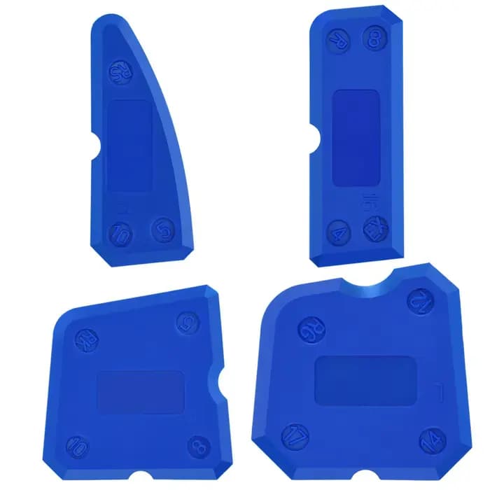 Ensemble d'outils de calfeutrage, grattoir à ciment, dissolvant de mastic pour carrelage de douche,