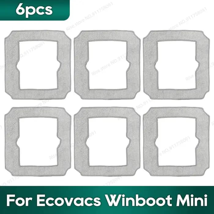 Compatible avec les accessoires en tissu de nettoyage de vitres (Ecovacs Winboot Mini)