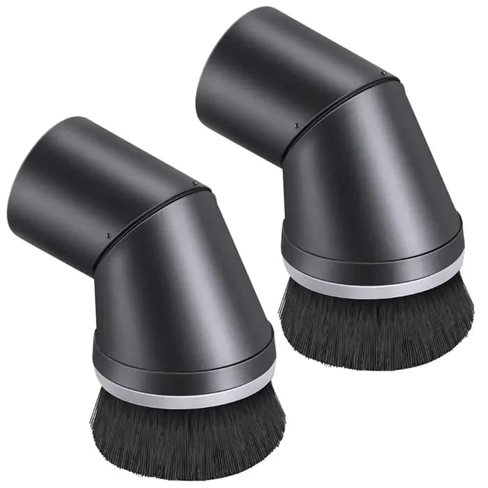 Paquet de 2 brosses à poussière pour aspirateur compatibles avec les séries Miele C et S, 35 mm SSP-