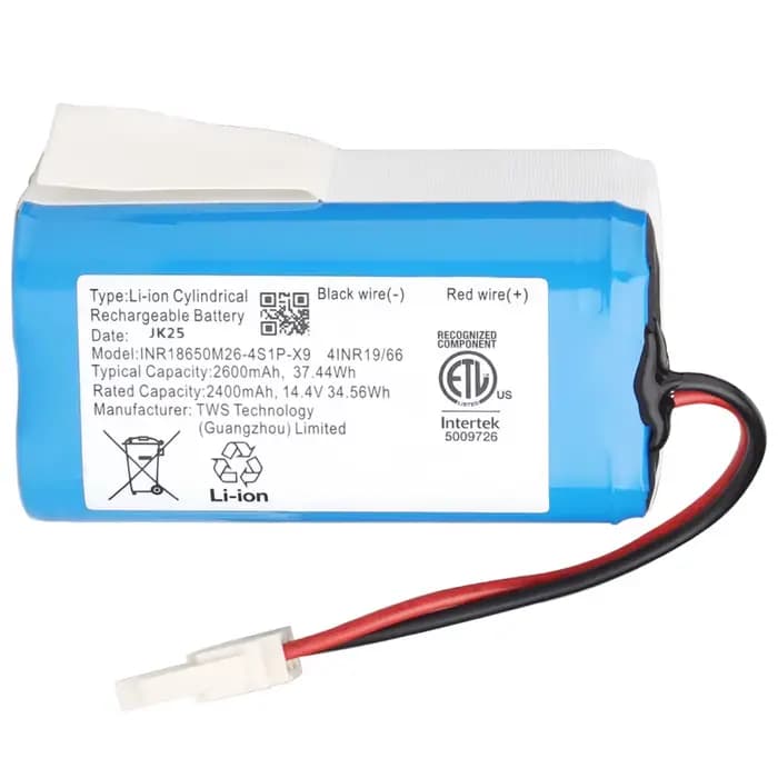 Batterie Li-ion Rechargeable pour aspirateur Robot ILIFE ecovacs A4s, A4, A6, A9, V7, V7s, V7s Pro C