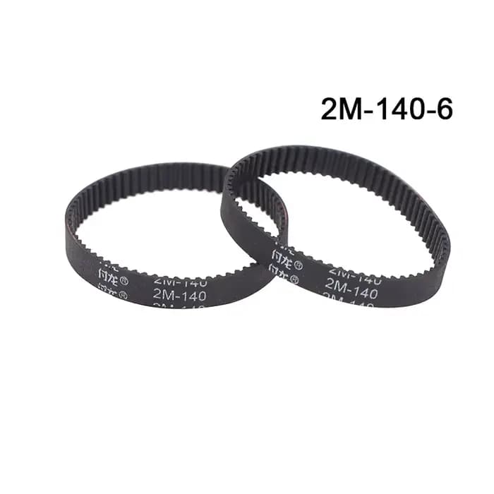 Accessoire pour aspirateur-2 pièces 2M/2GT 140-180mm courroie d'entraînement de synchronisation péri