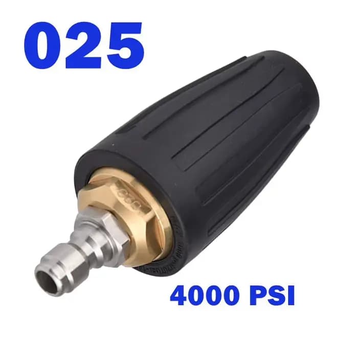 Pulvérisateur à buse Turbo rotative à 360 °, avec connexion rapide de 1/4 pouces, 4000 PSI, nettoyeu