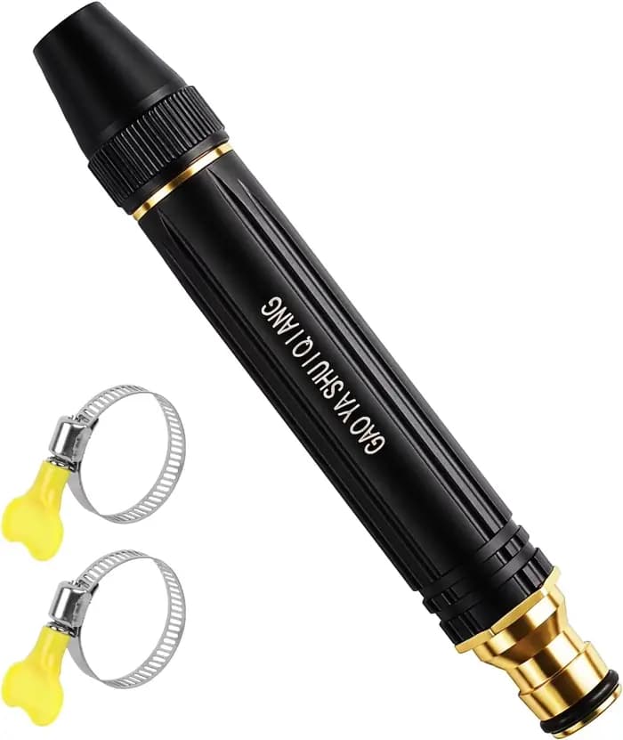 Buse de nettoyeur haute pression robuste pour l'irrigation extérieure et le nettoyage de jardin, pul