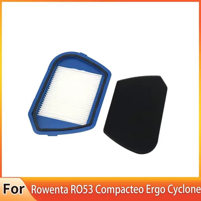 Filtres à poussière Hepa pour Rowenta RO53 Compacteo Ergo Cyclone-zr005501 Zyklon ZR00cape 1 pièces