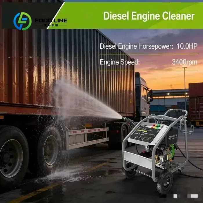 Nettoyeur haute pression diesel personnalisé pour le lavage de voitures, l'entretien de véhicules ut