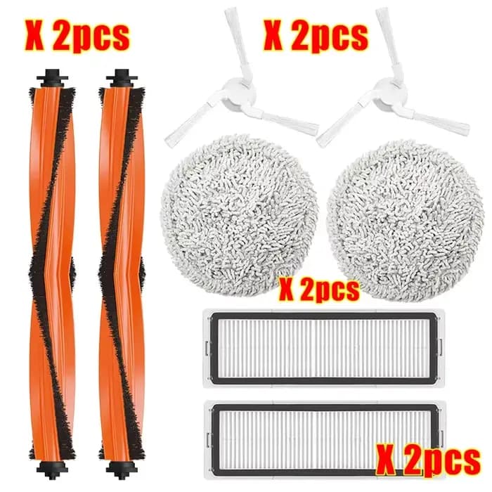 Tampons de vadrouille pour aspirateur robot Xiaomi STYTJ06ZHM & ata jia Pro, auto livres, couvercle