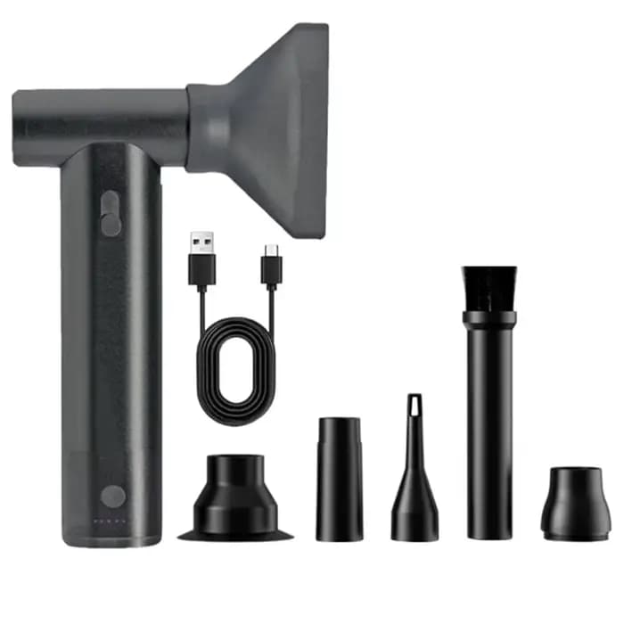 Souffleur d'air sans fil rechargeable L22A-PC, 130000 tr/min, 8000Mah, pour le nettoyage du clavier
