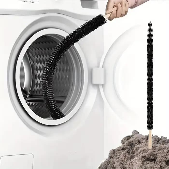 Kit complet de nettoyage pour évent de sèche-linge, comprend une brosse à peluches, un nettoyeur de