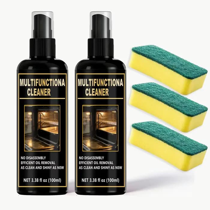 Spray nettoyant dégraissant multifonctionnel puissant, sans démontage, pour four et barbecue de cuis