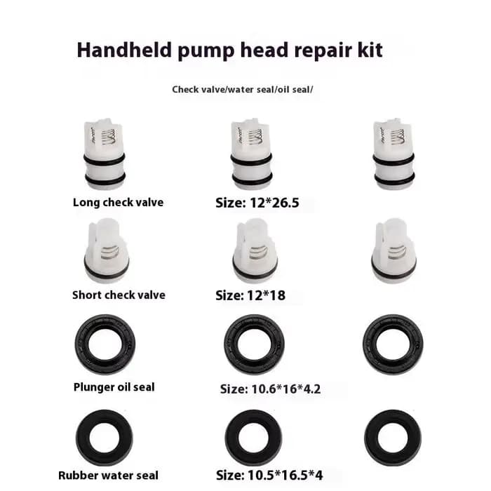 Kit de réparation de remplacement de tête de laveuse de pompe à haute pression domestique, 2 styles,