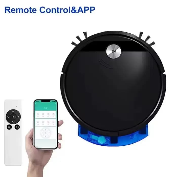 Nouvel aspirateur robot intelligent pour la maison, avec contrôle par application, grande capacité,