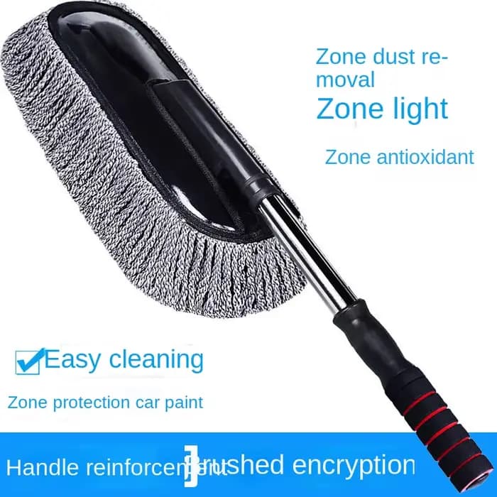 Kit de vadrouille de brosse de lavage de voiture en microcarence, éponge de gant avec manche long, p