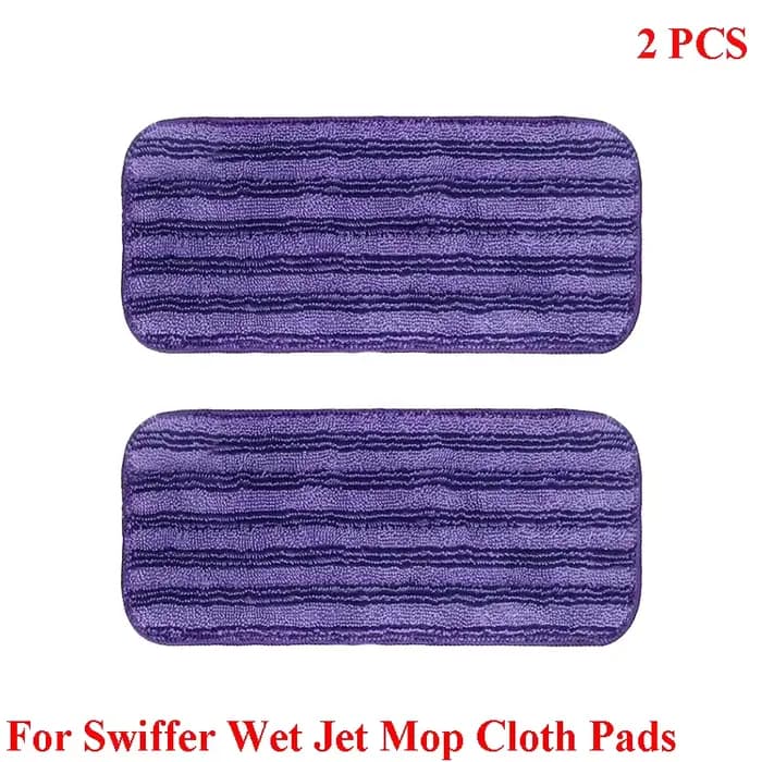 Accessoires tampons de vadrouille en microfibre réutilisables pour Swiffer Jet humide tampon humide