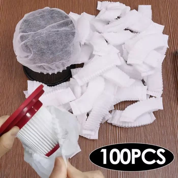 Kit de filtres pour aspirateur, 100 pièces, housses de protection en tissu non tissé pour accessoire