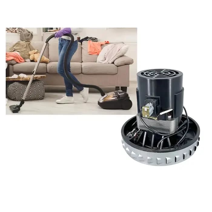 Moteur d'aspirateur A52Q-1400W, fonctionnement silencieux, pièce de rechange de 130Mm de diamètre po