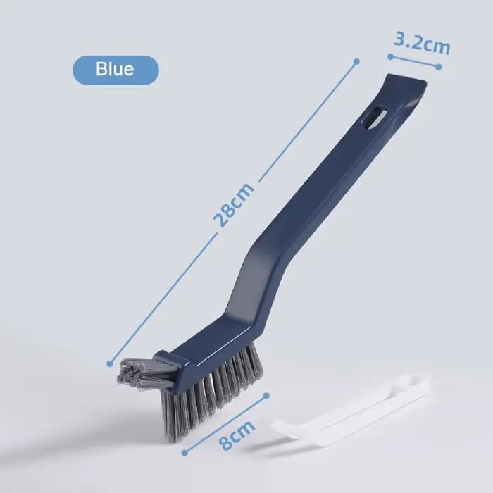 Brosse de nettoyage polyvalente pour carrelage de salle de bains, fente de sol, rainure de fenêtre,