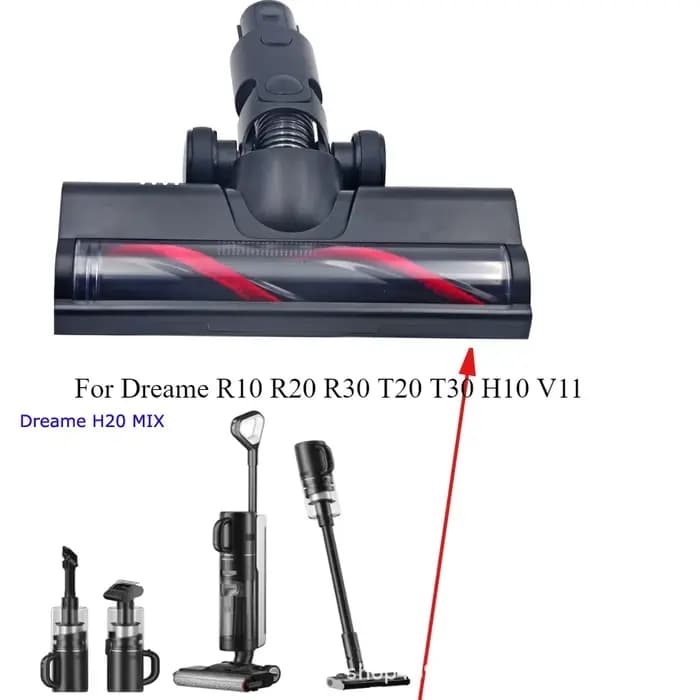 Accessoires pour aspirateur Dreame R10 R20 R30 T20 T30 H10 V11 : brosse pour sol, serpillière, aspir