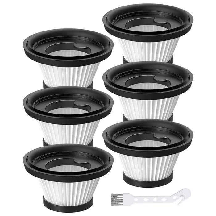 A52Q-filtre d'aspirateur de remplacement lavable et réutilisable, paquet de 6 pour aspirateur de can