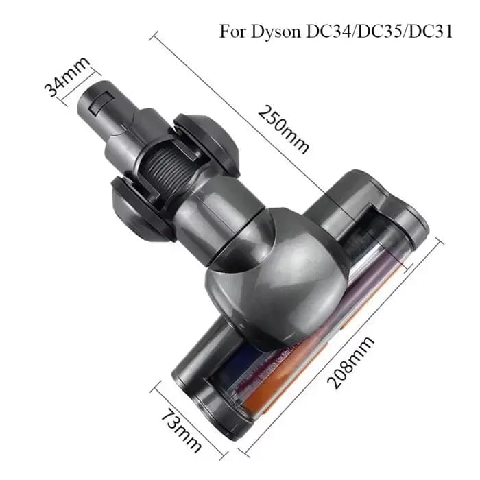 Tête de brosse électrique pour sol dur Dyson, pour rouleau motorisé Anti-emmêlement DC34/DC35/DC31,