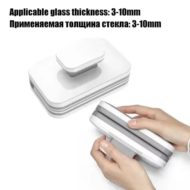 Nettoyeur de vitres magnétique Double face-grattoir à verre, nouvel outil de nettoyage ménager pour