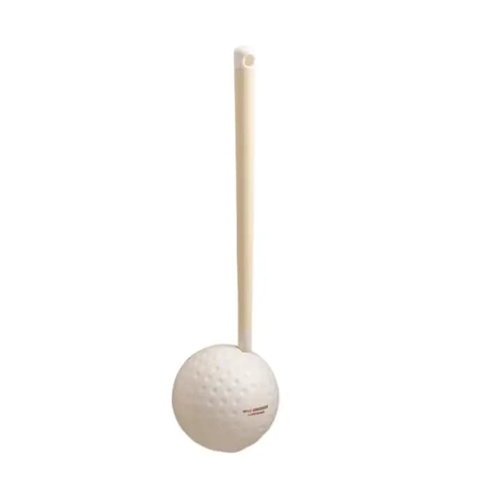Brosse de toilette avec base, outil de nettoyage mural pour salle de bain, nettoyage complet