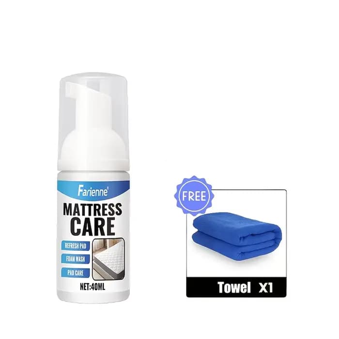 FARIENNE Nettoyant puissant pour matelas sans eau à haute mousse - Formule douce, démontage inutile,