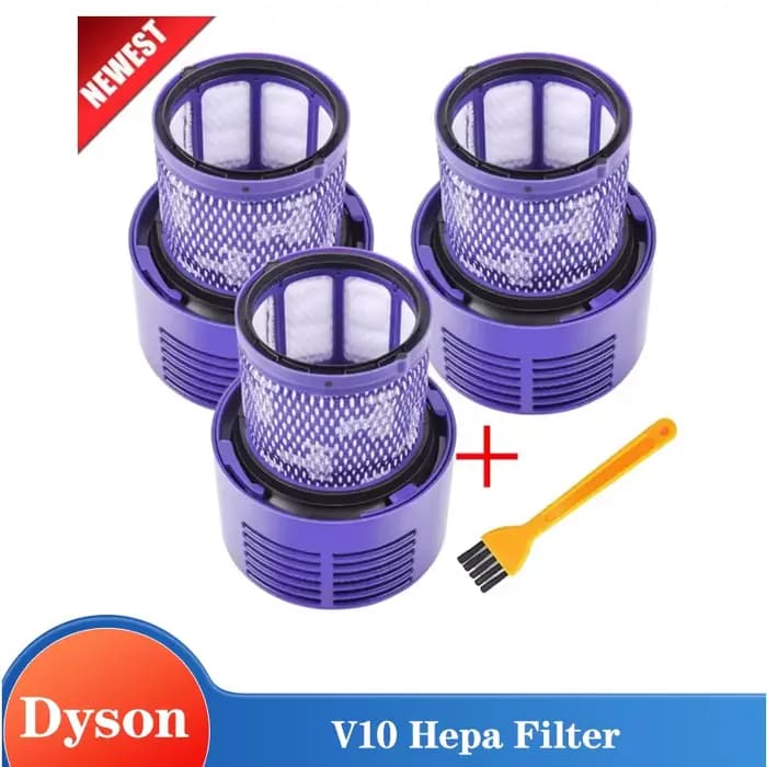 Grande unité de filtre lavable pour aspirateur sans fil Dyson V10 (SV12) Cyclone Animal Absolute Tot