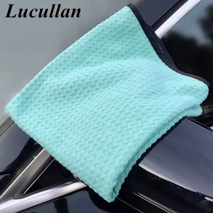 Lucullan – tissu de séchage en microfibre 60x90CM, ne grattache pas ou tourbillonnant, serviette gau