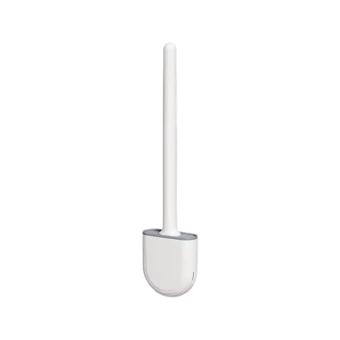 1 brosse de toilette à Long manche tenture murale, brosse de nettoyage en Silicone, Durable, facile