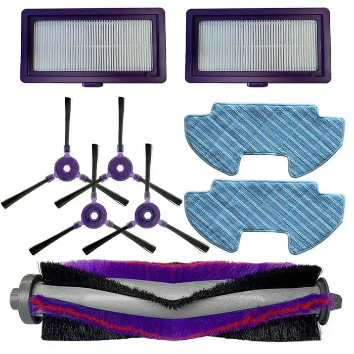 Kit pour aspirateur robot Samsung PowerBot/SA DJ81-00167A, 2 en 1, tissus de vadrouille, brosse à ro