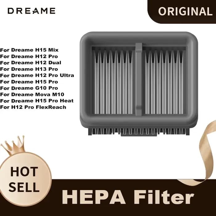 Filtre HEPA de remplacement pour Dreame H12 Pro/H12 Pro FlexReach/H12 Dual/H12 Pro Ultra/H13 Pro/H15