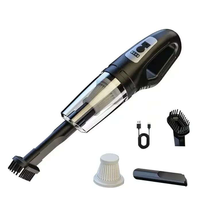 Aspirateur à main polyvalent pour voiture, aspiration puissante, Rechargeable, double usage, petit a