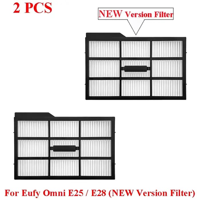 【NOUVELLE Version Filtre HEPA】 Accessoires pour aspirateur Eufy Omni E25 / E28, accessoires de filtr