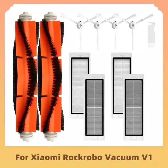Pièces de rechange pour aspirateur Robot Xiaomi Rockrobo V1, Roborock S4 S5 S6, SDJQR01RR, SDJQR02RR