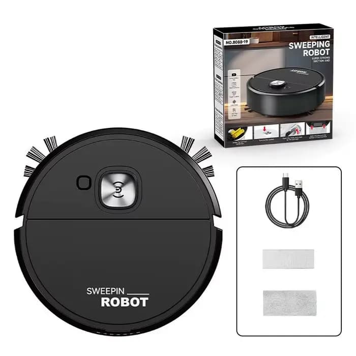 Mini aspirateur Robot 3 en 1, balayage Intelligent, balayage de la poussière domestique, nettoyage p