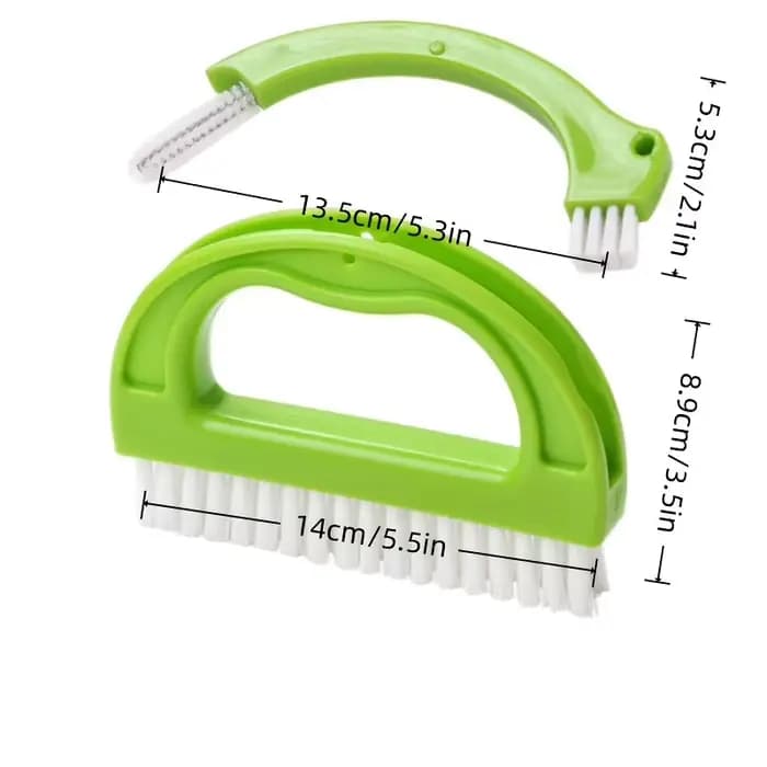 Brosse de nettoyage de joints de carrelage deux en un, adaptée au nettoyage ménager dans les cuisine