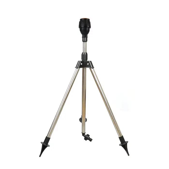 Arroseur rotatif automatique de jardin à 360 degrés, ensemble de trépied en acier inoxydable, suppor