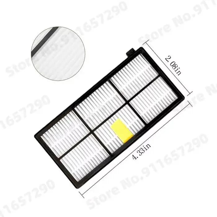 Filtre Hepa pour aspirateur Robot iRobot Roomba série 800 900 860 870 880 890 960 966 980, brosse la