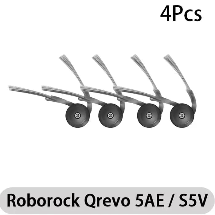 Accessoires pour aspirateur robot Roborock Q revo 5AE : brosse principale, brosse latérale, filtre H