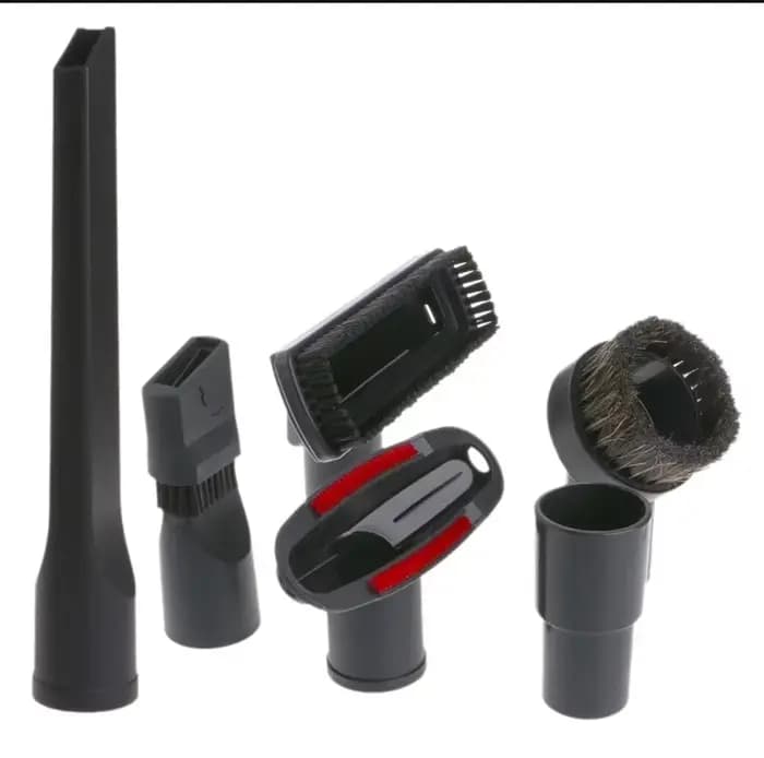 Kit de brosses pour aspirateur, 6 pièces, accessoires pour aspirateur (1-1/4 pouces) 32 mm et 1 3/8